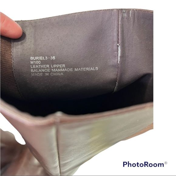 Donald Pliner Buriel 3 Brown Leather Riding Boots Size 10 - Picture 8 of 12